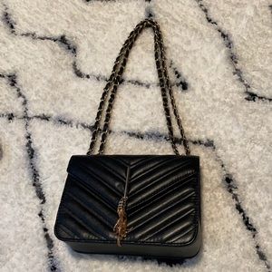 Black crossbody bag